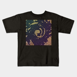 Dark Whirlpool Mesmerize Bermuda Triangle Kids T-Shirt